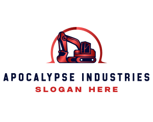 Industrial Digging Demolition logo design