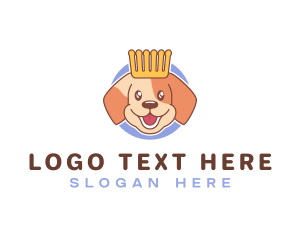 Puppy Comb Crown logo