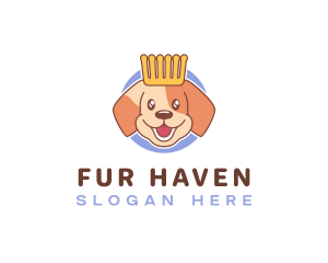 Puppy Comb Crown logo