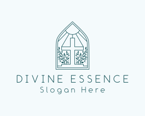 Parish Church Altar logo design