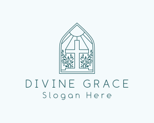 Parish Church Altar logo design