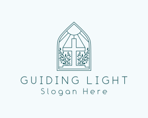 Parish Church Altar logo design