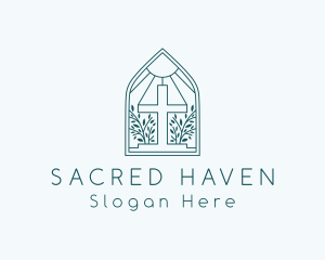 Parish Church Altar logo design