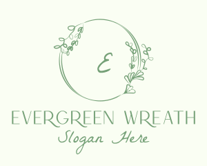 Decorative Green Vine logo design