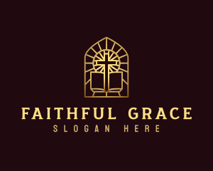 Sacred Cross Fellowship logo design