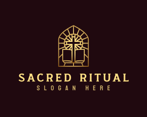 Sacred Cross Fellowship logo design