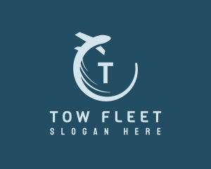 Airplane Flight Aviation logo design