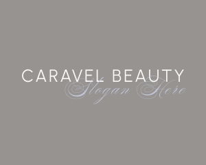 Elegant Cursive Beauty logo design