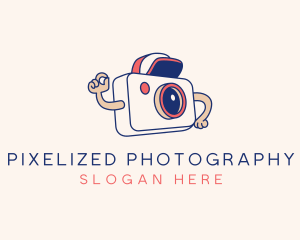 Camera Boy Vlogger logo design