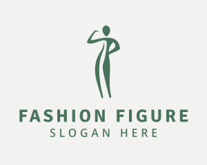 Human Body Figure logo design
