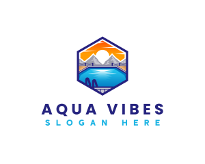 Swimming Pool Resort logo