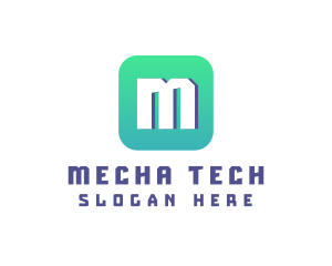 Modern Tech Company logo design