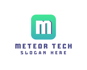 Modern Tech Company logo design