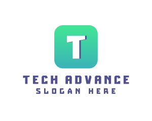 Modern Tech Company logo design