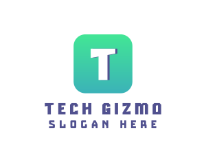 Modern Tech Company logo design