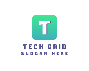 Modern Tech Company logo design