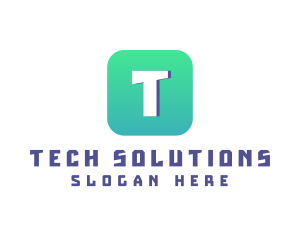 Modern Tech Company logo design