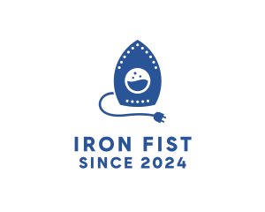 Iron Washing Machine  logo design