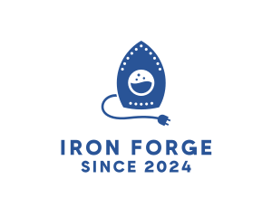 Iron Washing Machine  logo design