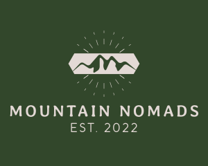 Mountain Range Travel  logo design