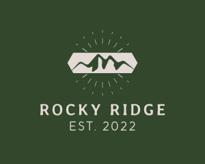 Mountain Range Travel  logo design