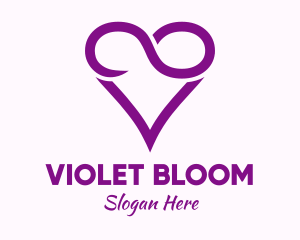 Violet Infinite Love  logo