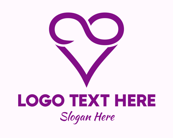 Love logo example 1