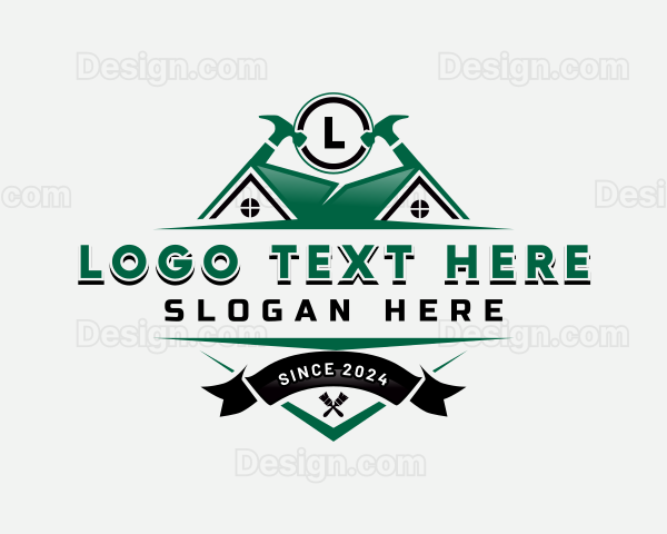 House Repair Renovation Logo