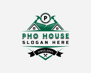 House Repair Renovation  logo design