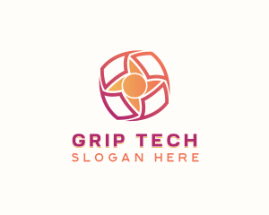 Tech Software App logo design