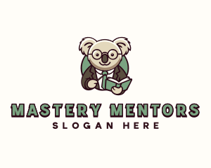 Professor Koala Teacher logo