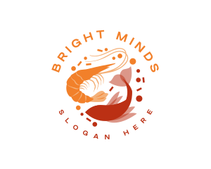 Seafood Shrimp Fish logo