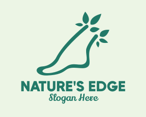 Natural Foot Spa logo design