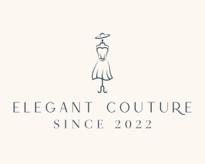 Fashion Stylist Mannequin  logo design