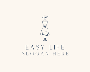 Fashion Stylist Mannequin  logo design