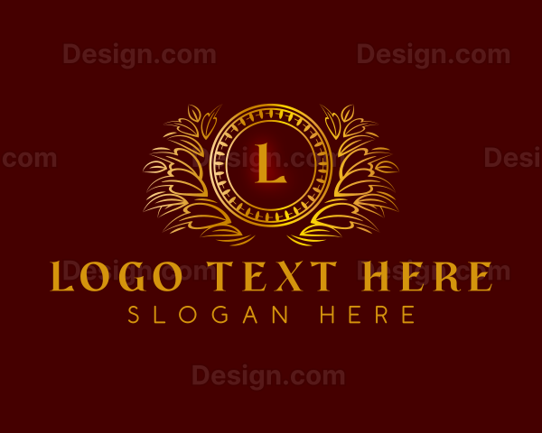 Elegant Wreath Luxury Logo