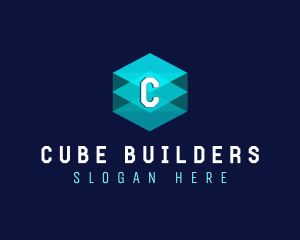 Digital Tech Cube logo design