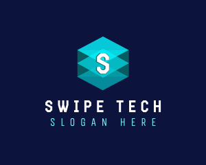 Digital Tech Cube logo design