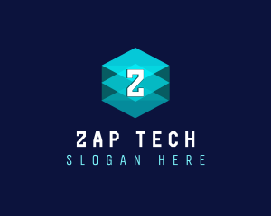 Digital Tech Cube logo design