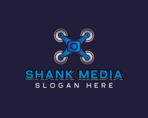 Drone Media Camera logo design