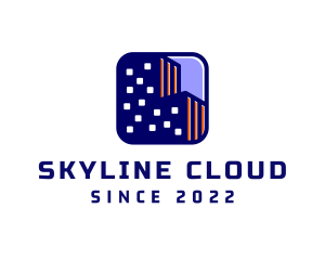 Building Skyline Structure logo design