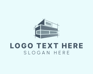 Scaffolding - Modern Property Architecture logo design