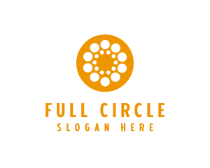 Generic Orange Circles logo design