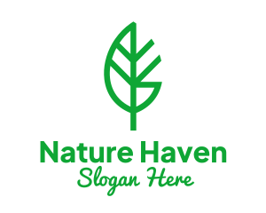 Organic Nature Herb logo design