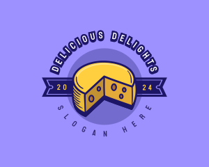 Cheese Food Restaurant Logo