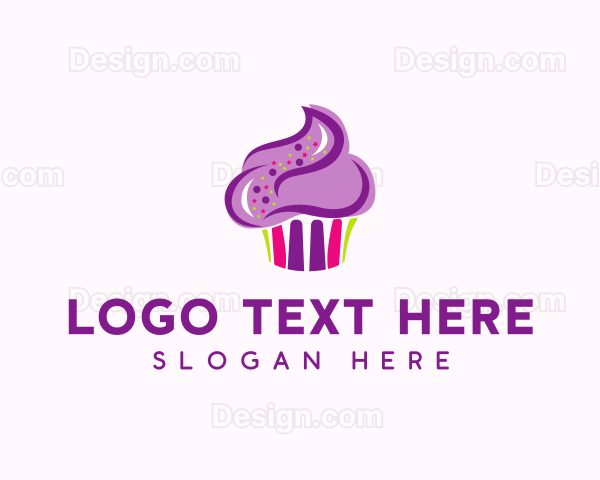 Pastry Cake Muffin Logo