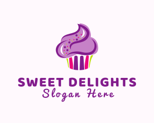 Colorful Cake Muffin logo