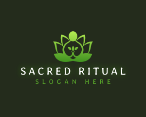 Spa Lotus Relaxation logo design