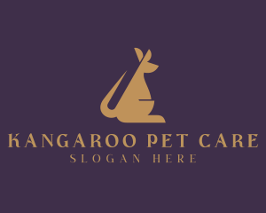 Kangaroo Animal Safari logo