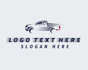 Pickup Truck Car logo